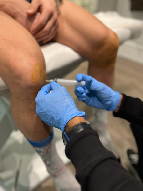PRP for the knee procedure by Dr. Svitlana