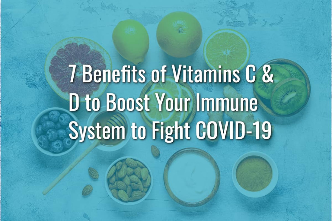 benefits of vitamins C & D to boost immune system